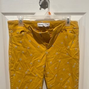 Old Navy Yellow Floral Pixie